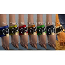 (DM553) 5 colors 100% Natural Latex Pure Handmade Rubber Hand/Wrist Cuffs The Alternative Slave Bandage Can Be Locked Rubber Fetish